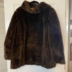 Banana Republic Fur Pullover